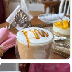 Caramel latte